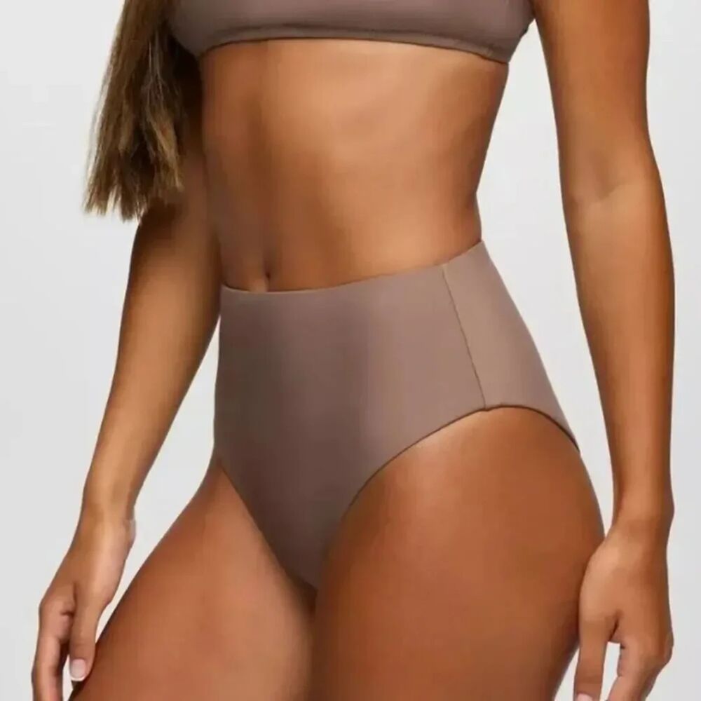 PrAna Swimsuit Bottom Lahari High Rise Bottom-CAROB